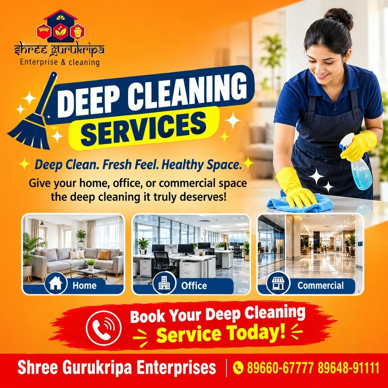 Deep Cleaning Services in Indore
